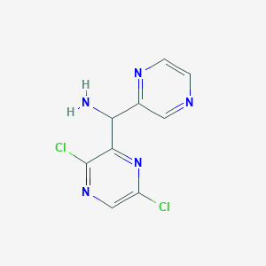 (3,6-Dichloropyrazin-2-yl)(pyrazin-2-yl)methanamine