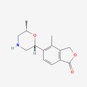 4-Methyl-5-((2R,6S)-6-methylmorpholin-2-yl)isobenzofuran-1(3H)-one