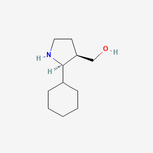 Rel-((2R,3R)-2-cyclohexylpyrrolidin-3-yl)methanol