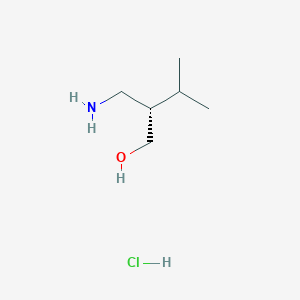 (S)-2-(Aminomethyl)-3-methylbutan-1-ol hydrochloride