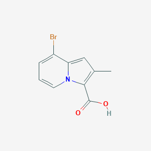 8-Bromo-2-methylindolizine-3-carboxylic acid