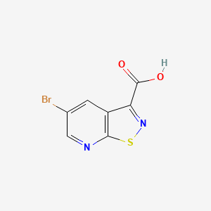 5-Bromoisothiazolo[5,4-b]pyridine-3-carboxylic acid