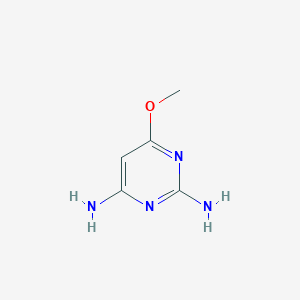 B1298838 6-Methoxypyrimidine-2,4-diamine CAS No. 3270-97-1