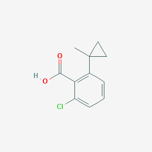 2-Chloro-6-(1-methylcyclopropyl)benzoic acid