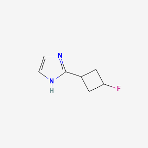 2-[cis-3-fluorocyclobutyl]-1H-imidazole