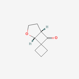 (1S,5R)-4-Oxaspiro[bicyclo[3.2.0]heptane-6,1'-cyclobutan]-7-one