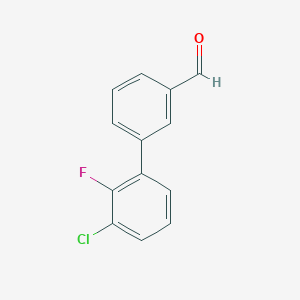 3'-Chloro-2'-fluoro-[1,1'-biphenyl]-3-carbaldehyde