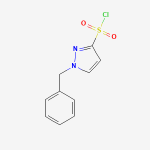 1-Benzyl-1H-pyrazole-3-sulfonyl chloride