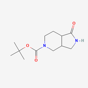 tert-Butyl 1-oxooctahydro-5H-pyrrolo[3,4-c]pyridine-5-carboxylate