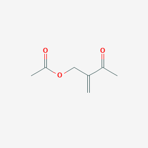 B129885 3-(Acetoxymethyl)-3-butene-2-one CAS No. 152958-65-1