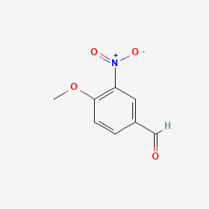B1298851 4-Methoxy-3-nitrobenzaldehyde CAS No. 31680-08-7