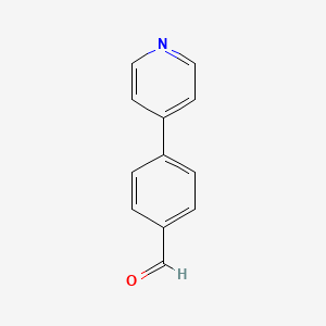 molecular formula C12H9NO B1298859 4-(吡啶-4-基)苯甲醛 CAS No. 99163-12-9