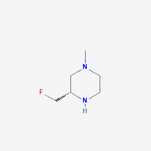 (S)-3-(Fluoromethyl)-1-methylpiperazine