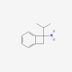 7-Isopropylbicyclo[4.2.0]octa-1,3,5-trien-7-amine