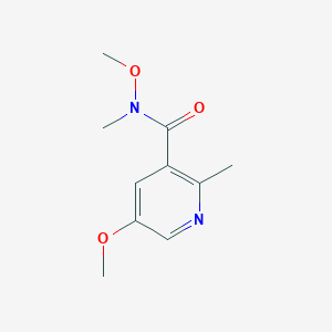 N,5-Dimethoxy-N,2-dimethylnicotinamide