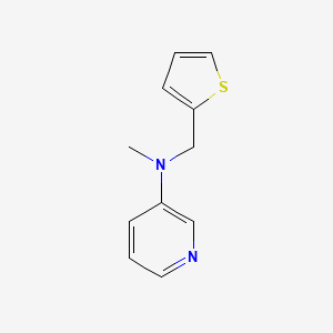 N-Methyl-N-(thiophen-2-ylmethyl)pyridin-3-amine