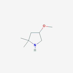 4-Methoxy-2,2-dimethylpyrrolidine