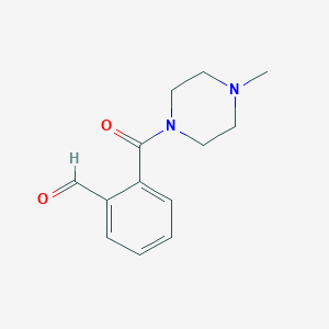 2-(4-Methylpiperazine-1-carbonyl)benzaldehyde