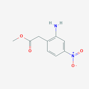 Methyl 2-(2-amino-4-nitrophenyl)acetate