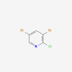 molecular formula C5H2Br2ClN B1298877 2-氯-3,5-二溴吡啶 CAS No. 40360-47-2