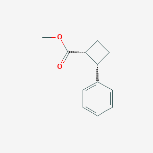 Methyl (1R,2S)-2-phenylcyclobutane-1-carboxylate