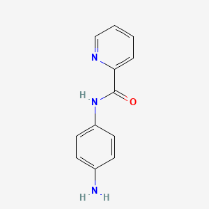 B1298878 N-(4-aminophenyl)pyridine-2-carboxamide CAS No. 491839-49-7