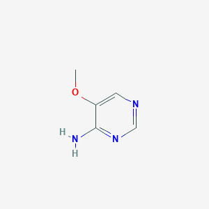 molecular formula C5H7N3O B1298883 5-甲氧基嘧啶-4-胺 CAS No. 695-86-3