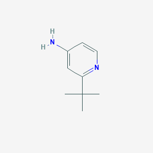 molecular formula C9H14N2 B1298885 2-(叔丁基)吡啶-4-胺 CAS No. 39919-69-2