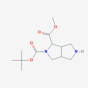 2-(tert-Butyl) 1-methyl hexahydropyrrolo[3,4-c]pyrrole-1,2(1H)-dicarboxylate