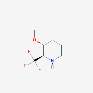 (2R,3R)-3-Methoxy-2-(trifluoromethyl)piperidine