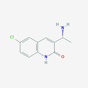 (R)-3-(1-Aminoethyl)-6-chloroquinolin-2(1H)-one