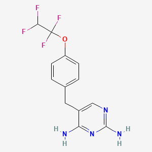 5-(4-(1,1,2,2-Tetrafluoroethoxy)benzyl)pyrimidine-2,4-diamine