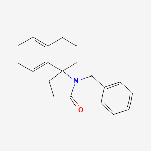 1'-benzyl-3,4-dihydro-2H-spiro[naphthalene-1,2'-pyrrolidin]-5'-one