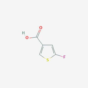 molecular formula C5H3FO2S B1298897 5-氟噻吩-3-甲酸 CAS No. 32415-50-2