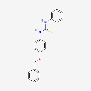 1-(4-Benzyloxy-phenyl)-3-phenyl-thiourea