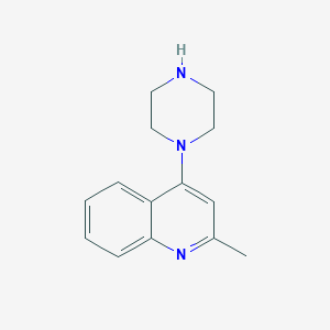 molecular formula C14H17N3 B1298905 2-Methyl-4-Piperazinoquinoline CAS No. 82241-22-3