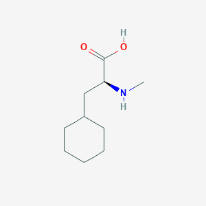 (S)-3-Cyclohexyl-2-(methylamino)propanoic acid