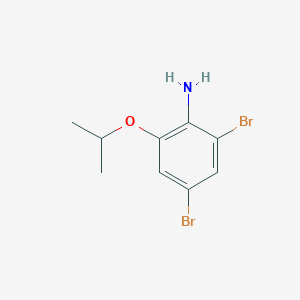 2,4-Dibromo-6-isopropoxyaniline