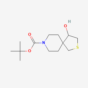 8-Boc-2-thia-8-azaspiro[4.5]decan-4-ol