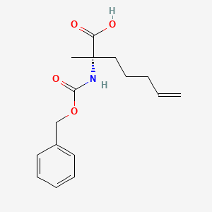 (S)-2-(((Benzyloxy)carbonyl)amino)-2-methylhept-6-enoic acid