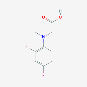 2-((2,4-Difluorophenyl)(methyl)amino)acetic acid