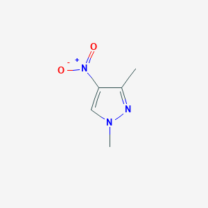 molecular formula C5H7N3O2 B1298910 1,3-二甲基-4-硝基-1H-吡唑 CAS No. 3920-38-5