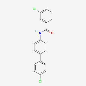 3-Chloro-N-(4'-chloro-biphenyl-4-yl)-benzamide