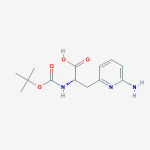 3-(6-Amino-pyridin-2-yl)-n-boc-l-alanine