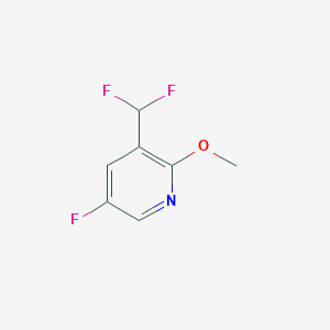 3-(Difluoromethyl)-5-fluoro-2-methoxypyridine