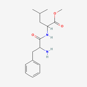 Methyl 2-(2-amino-3-phenylpropanamido)-4-methylpentanoate