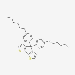 7,7-bis(4-hexylphenyl)-3,11-dithiatricyclo[6.3.0.02,6]undeca-1(8),2(6),4,9-tetraene