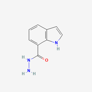 B1298938 1H-indole-7-carbohydrazide CAS No. 321309-24-4