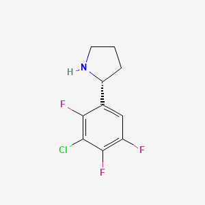 (R)-2-(3-Chloro-2,4,5-trifluorophenyl)pyrrolidine