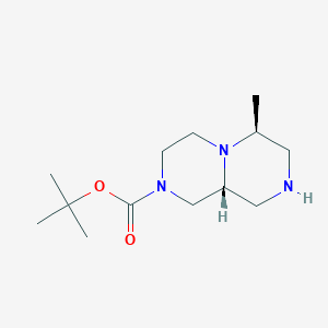 tert-Butyl (6S,9aR)-6-methyloctahydro-2H-pyrazino[1,2-a]pyrazine-2-carboxylate